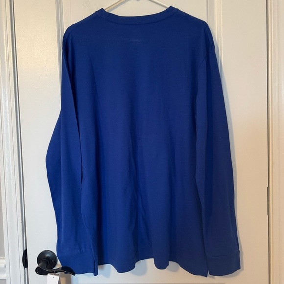 New York Rangers NWT Blue Long Sleeve Tee Shirt Size XL - Picture 2 of 7
